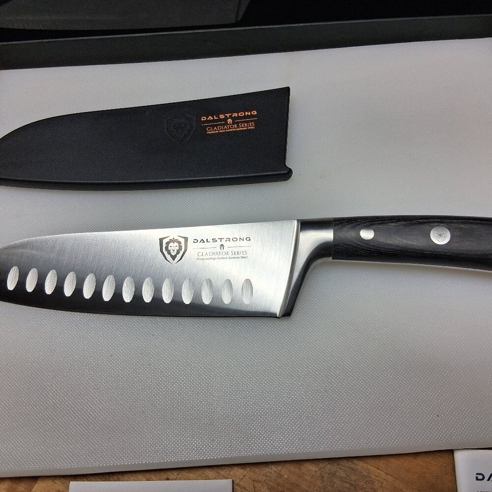 DALSTRONG Santoku Knife - 7 inch - Gladiator Series Elite